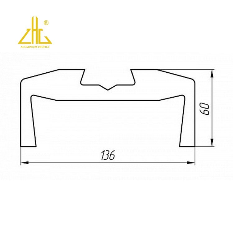 ZHONGLIAN Sailing Boat Masts Aluminum Profile Extrusion For Luxury Speedboat Yacht
