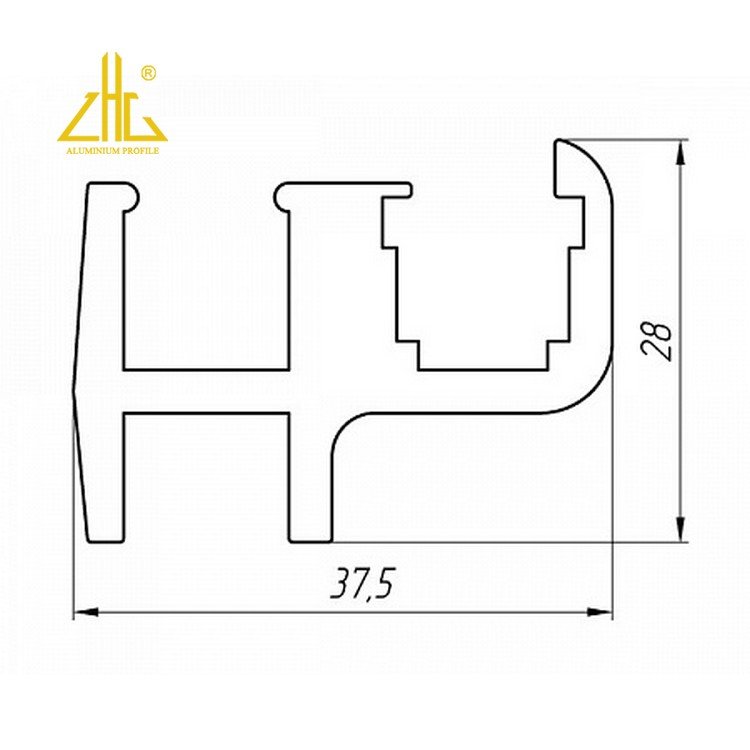 ZHONGLIAN Sailing Boat Masts Aluminum Profile Extrusion For Luxury Speedboat Yacht