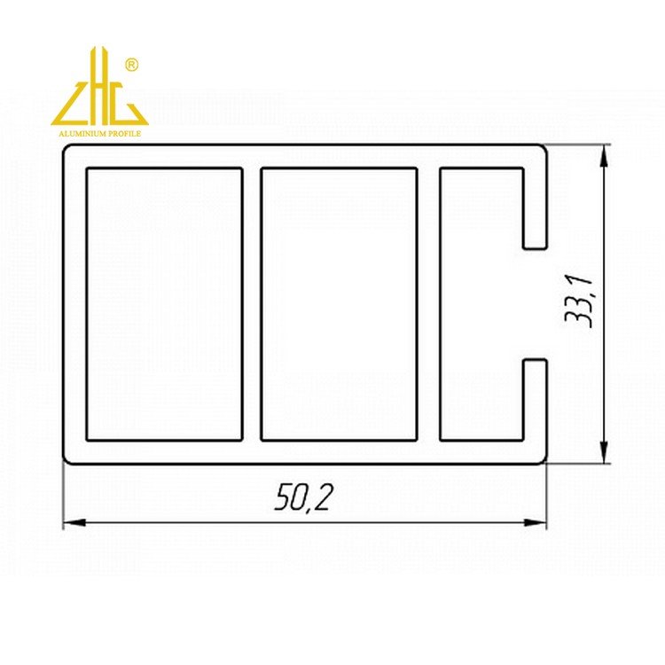 ZHONGLIAN Sailing Boat Masts Aluminum Profile Extrusion For Luxury Speedboat Yacht