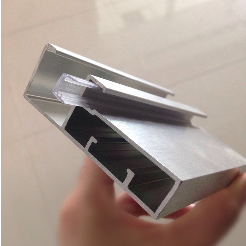 Aluminum profile for kitchen cabinet glass door profile frame