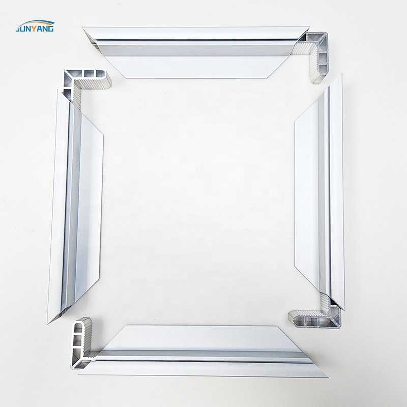 6060 6063 T5 T6 Matte Anodized Assembled Photovoltaic Frame Connector Aluminum Extruded Aluminum Profile