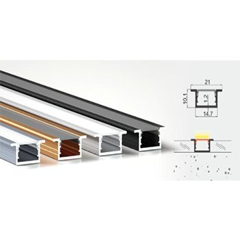 Aluminium profile for Large Slim Pendant Lighting Flat