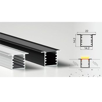 Aluminium profile for Large Slim Pendant Lighting Flat