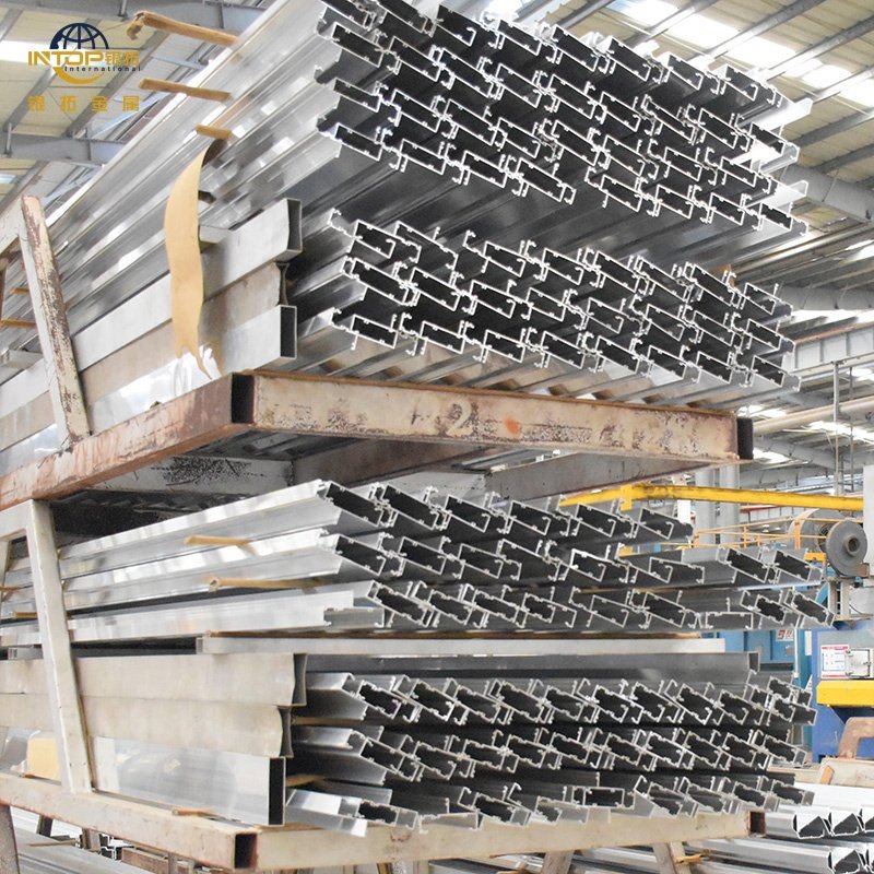 Extrusions Aluminum Profiles 6000 Series Door Aluminum Profile Powder Coated Custom Aluminium Profiles