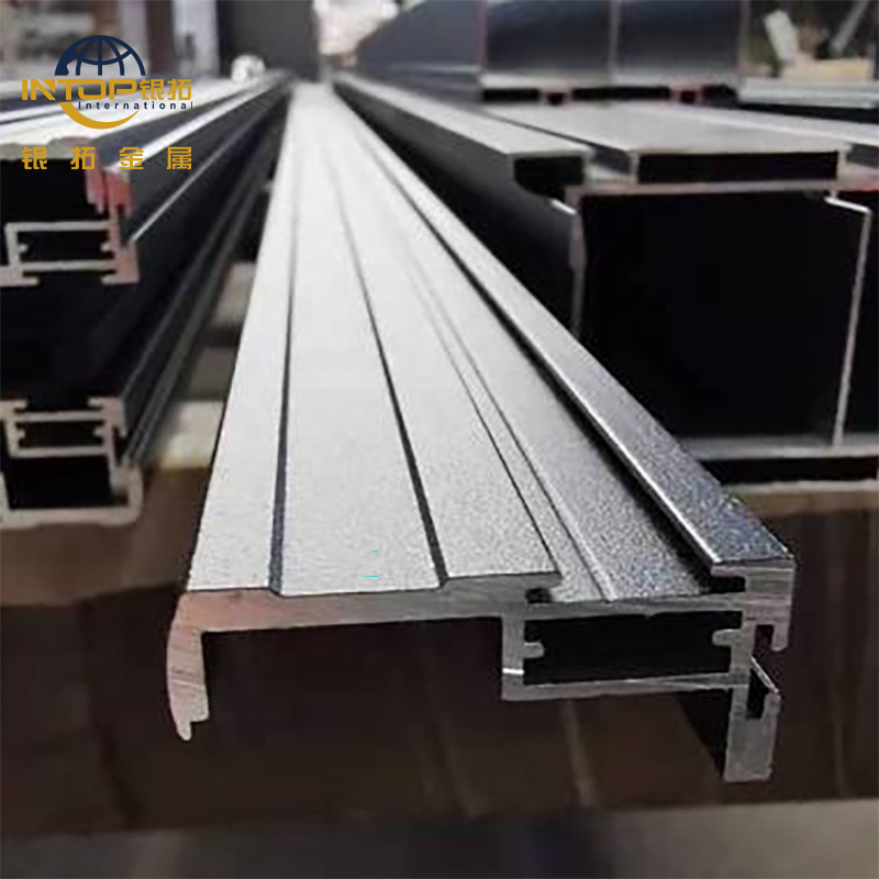 Extrusions Aluminum Profiles 6000 Series Door Aluminum Profile Powder Coated Custom Aluminium Profiles