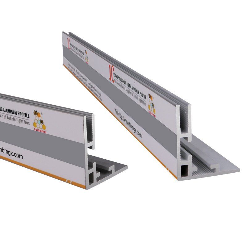2021 new advertising ideas aluminium seg profile lightbox frame aluminium profile frame