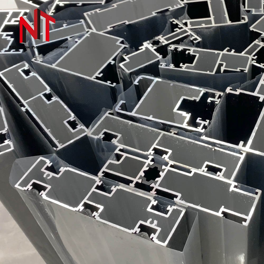 NT 2023 custom extrusion aluminum profile super quality powder coating window door aluminium profiles
