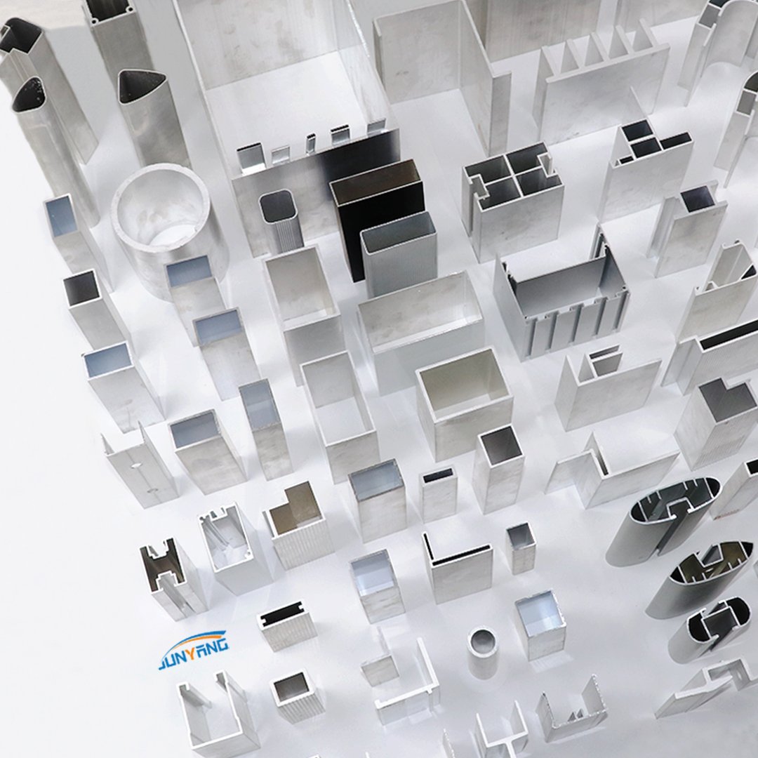 Chinese Aluminum Profile Manufacture Custom 6061 6063 T5 T6 Anodized Powder Spray CNC Aluminum Extrusion Aluminum Profiles