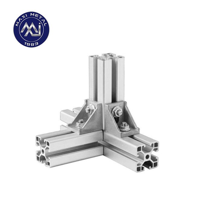 60*120 heavy industrial 6063 T-slot extruded aluminum profile 20x20 aluminum t slot extrusion profile
