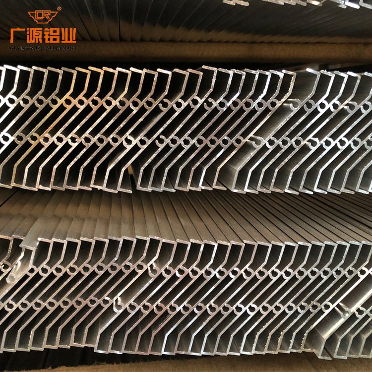 aluminum frame custom extrusion Powder Coating Z profile aluminum extrusion blade louvre shutter aluminum profile