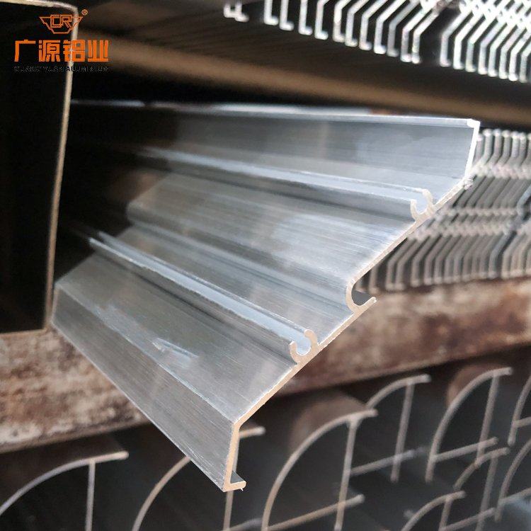 aluminum frame custom extrusion Powder Coating Z profile aluminum extrusion blade louvre shutter aluminum profile