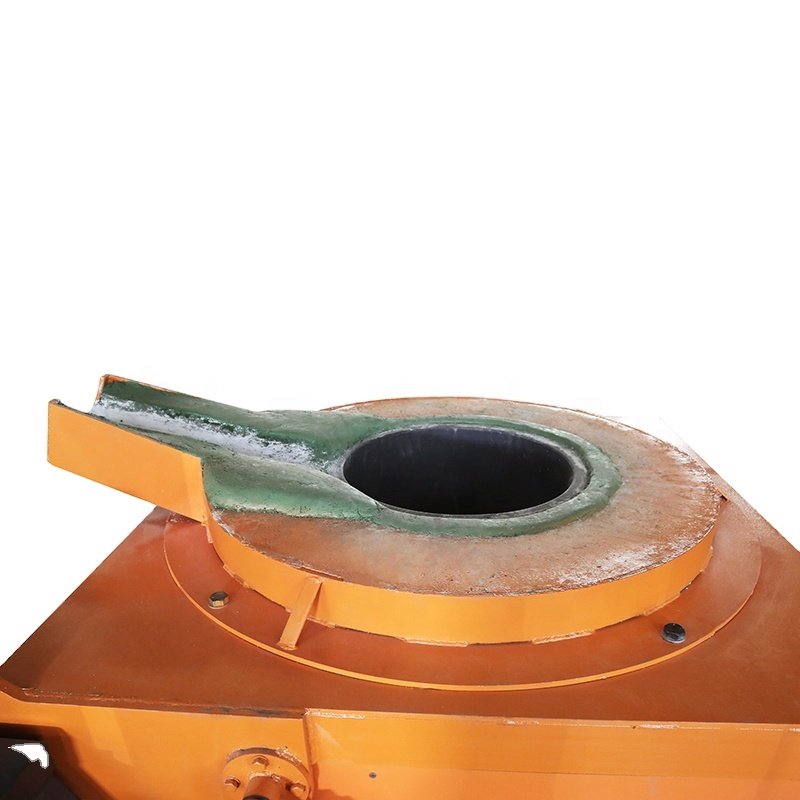 Machine for producing aluminum ingot, silicon carbide crucible melting furnace ingot casting machine