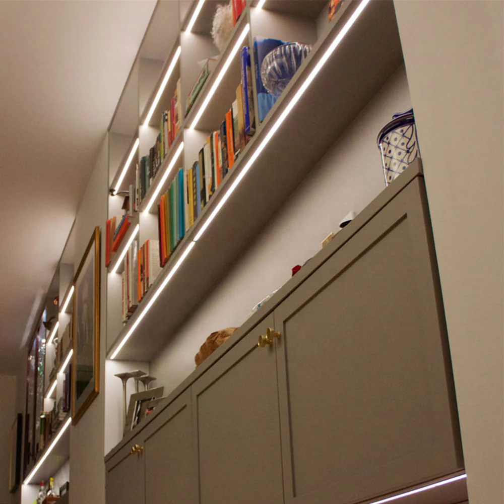 Top Quality White Black Led Aluminum Profile for Strip Light with PC Cover Office Light Alloy 6063 Aluminum