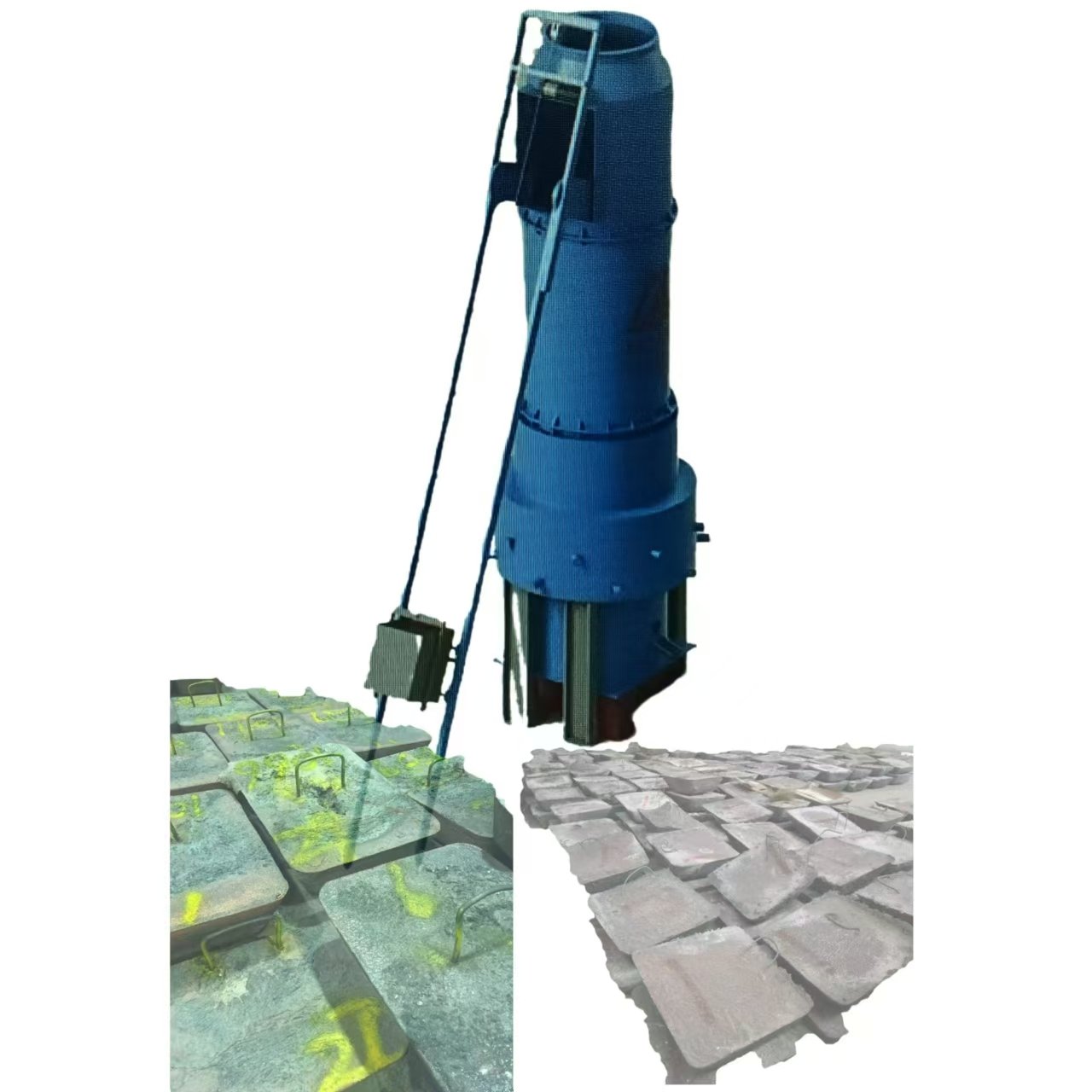 metal cupola furnace copper ingot aluminium ingot iron ingot alloy cupola furnace