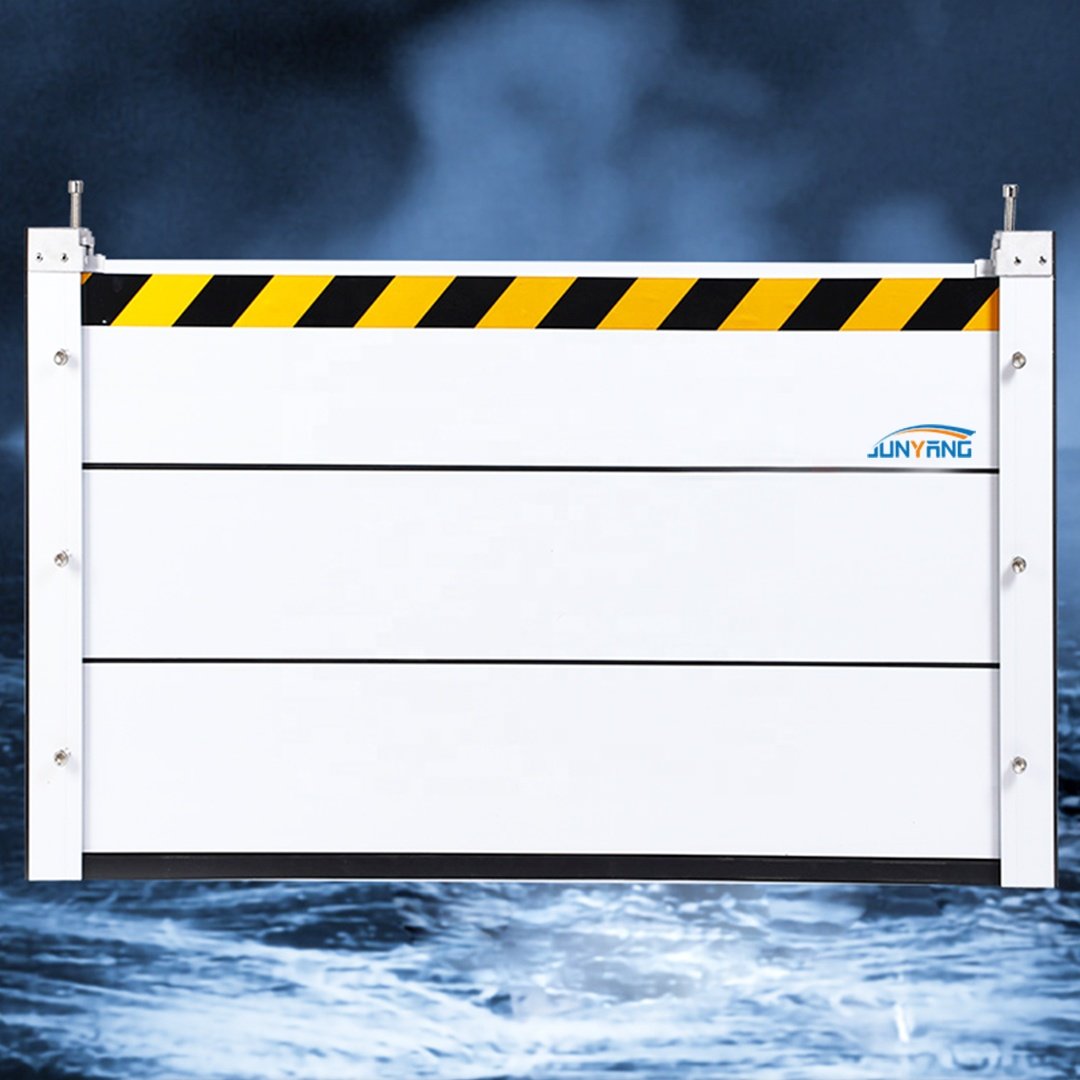 Aluminum alloy water shield flood defence prevention easy install quick dam flood barriers home garage door Aluminum Profiles