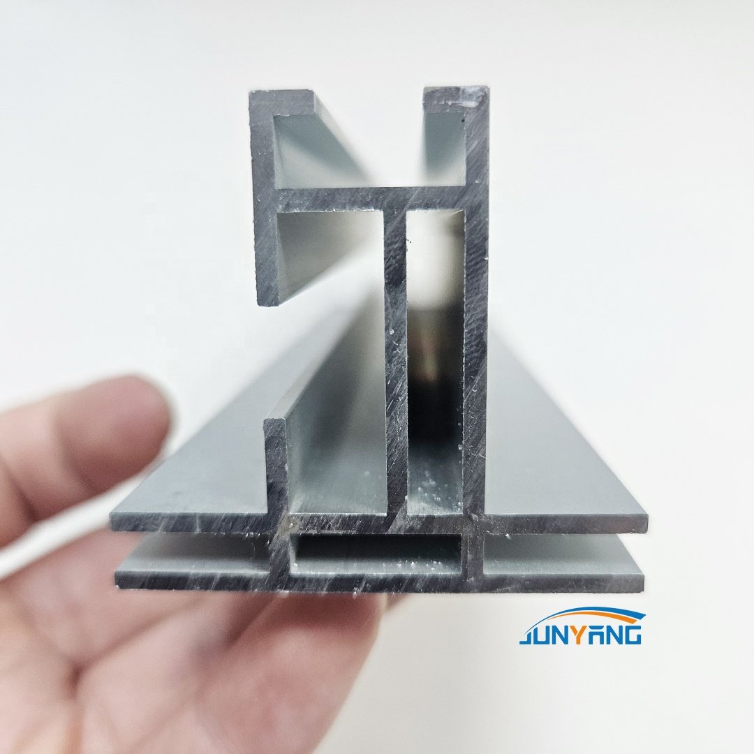 JunYang Aluminum Custom 6061 6063 T5 T6 Industrial Aluminum Profile Hollow Special-Shaped Assembly Extruded Aluminum Profiles
