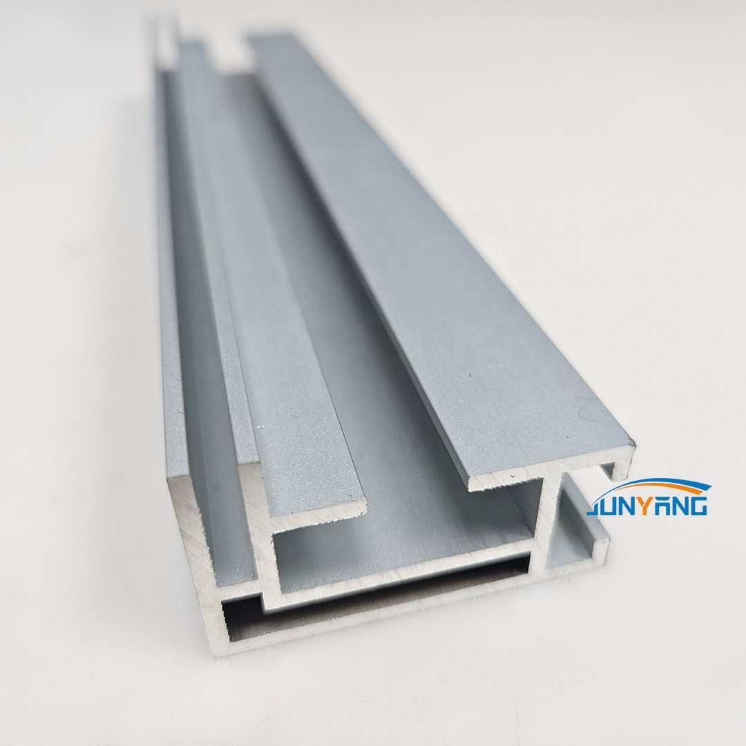 JunYang Aluminum Custom 6061 6063 T5 T6 Industrial Aluminum Profile Hollow Special-Shaped Assembly Extruded Aluminum Profiles