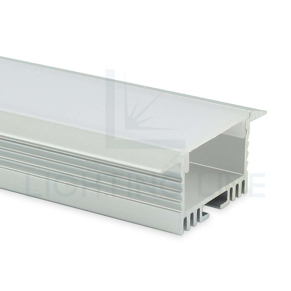 Authentic Product Quality Lithuania Rigid Recessed 32x15 Millimeter Aluminium Profile