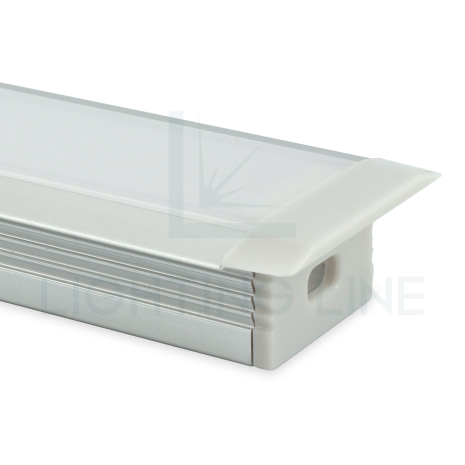 Authentic Product Quality Lithuania Rigid Recessed 32x15 Millimeter Aluminium Profile