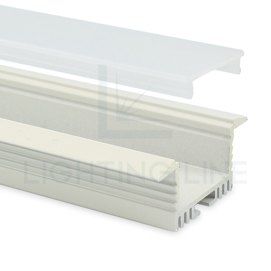 Authentic Product Quality Lithuania Rigid Recessed 32x15 Millimeter Aluminium Profile