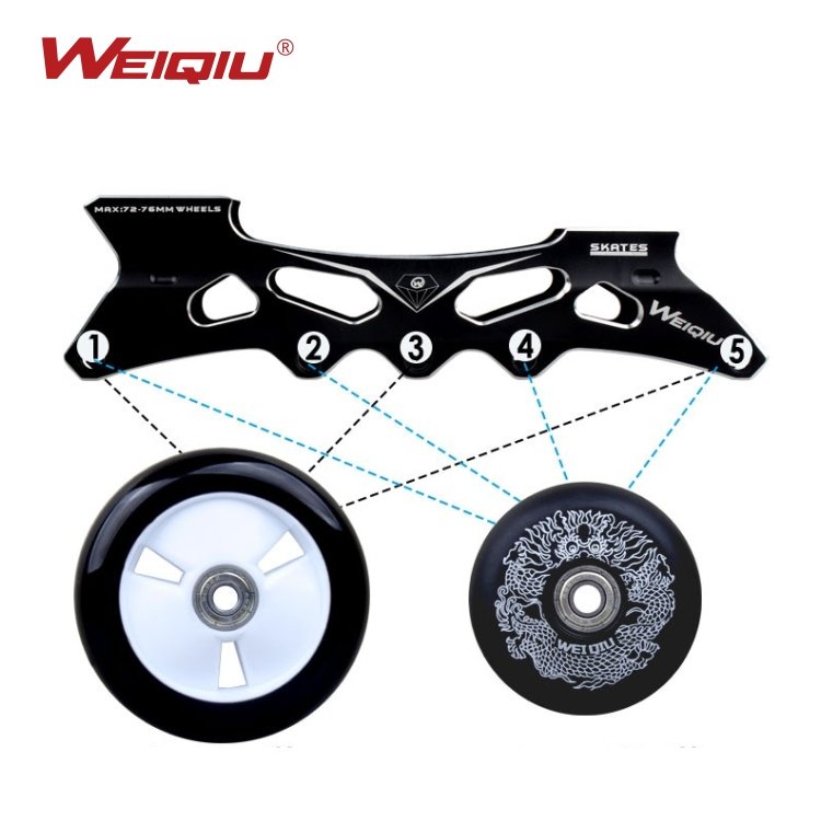 Wholesale and retail adult men and women 3 wheel speed skating 4 wheel flat flower inline skates