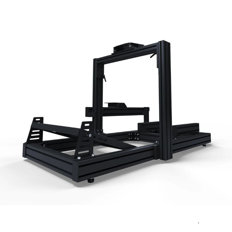 Popular DIY Motion Sim Rig Aluminium Profile 4080 Race Car Driving Simulator Game Seat Frame Sim Racing Cockpit Prime Lite