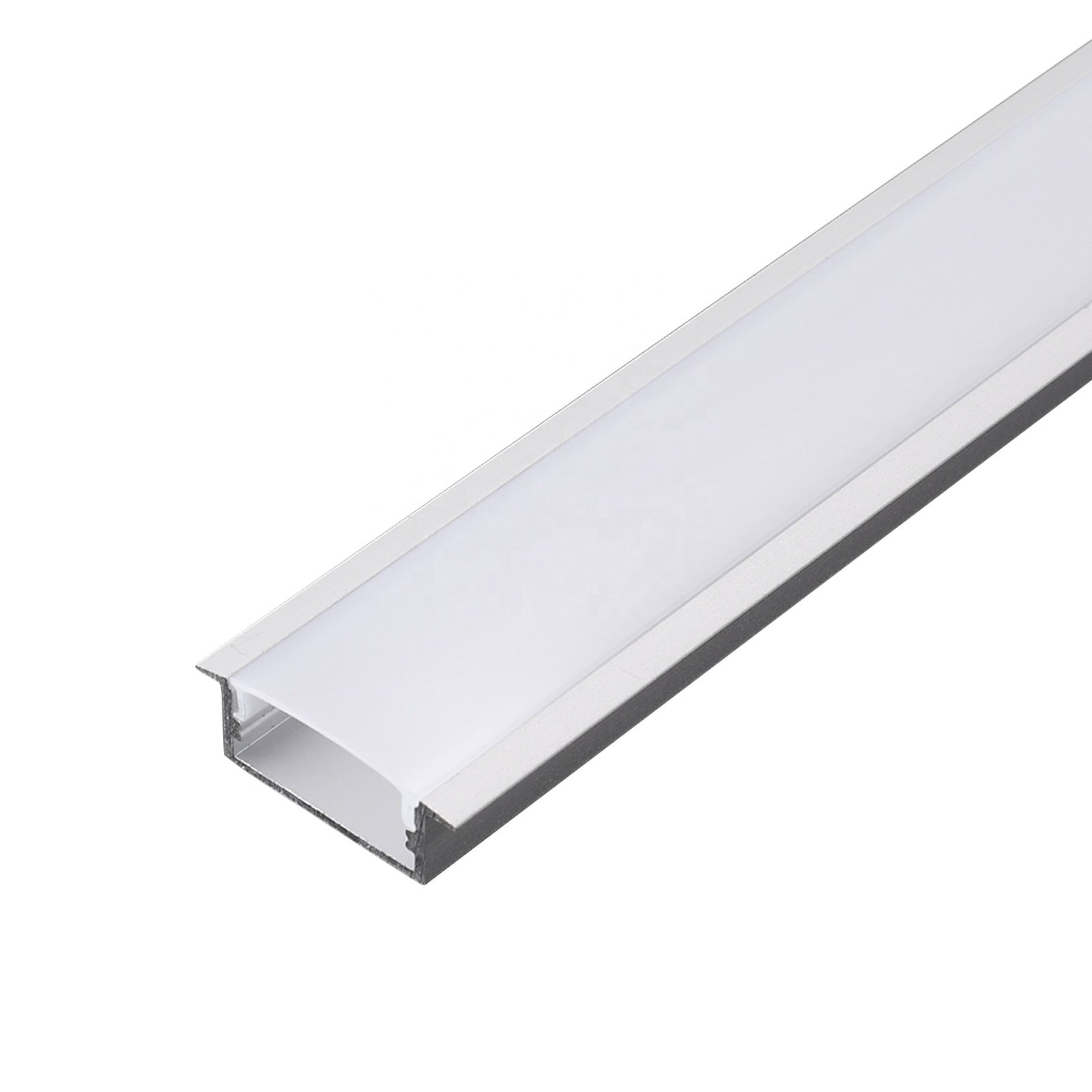 Free Sample 012 Led Profile Round 30*10mm Recessed 6063 Aluminum Alloy Pvc Profile For Led Strip