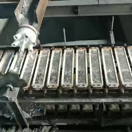 Automatic equipment aluminum brass copper melting furnace recycling production line for ingot die casting machinery