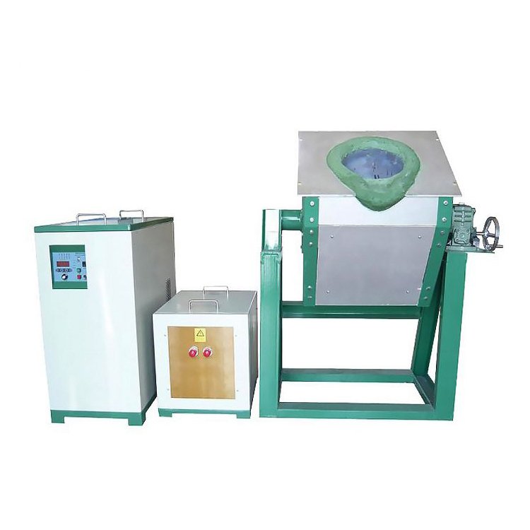 Scrap copper smelting foundry furnace scrap aluminum scrap steel melting induction oven cooper ingot cast foundry Furnace