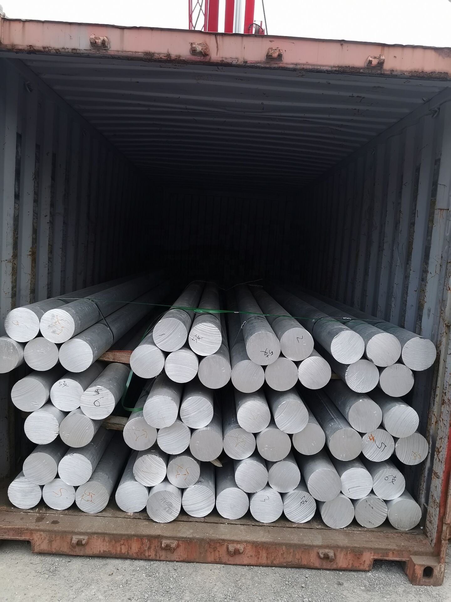 High Quality 6063 6061 Aluminum Billets and Ingot Bar Alloy Rod round Bar Direct from Indonesia