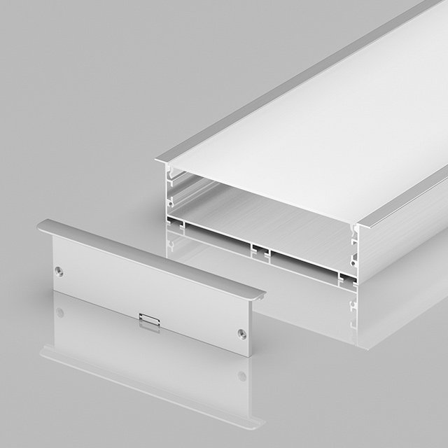 B120C High Quality Led Aluminum Extrusion Led Light Profile With Diffuser Cover led strip light