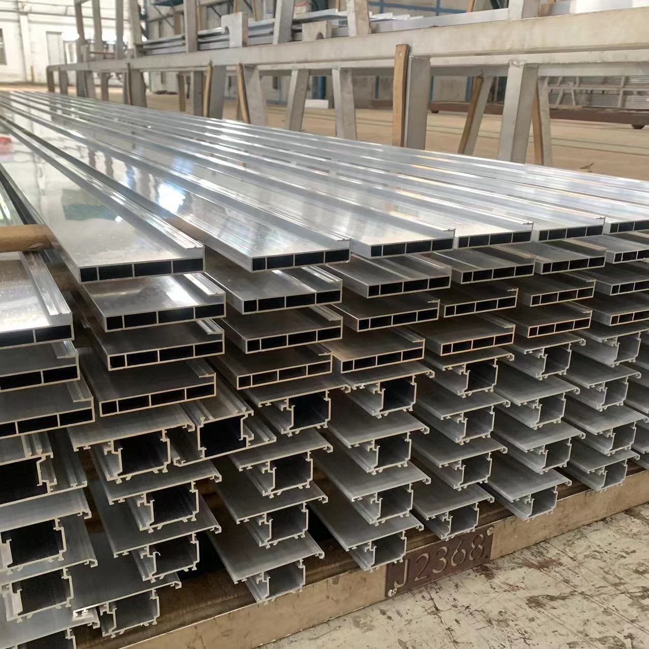 Aluminum profile 40x80 powder coating white aluminum profiles for window