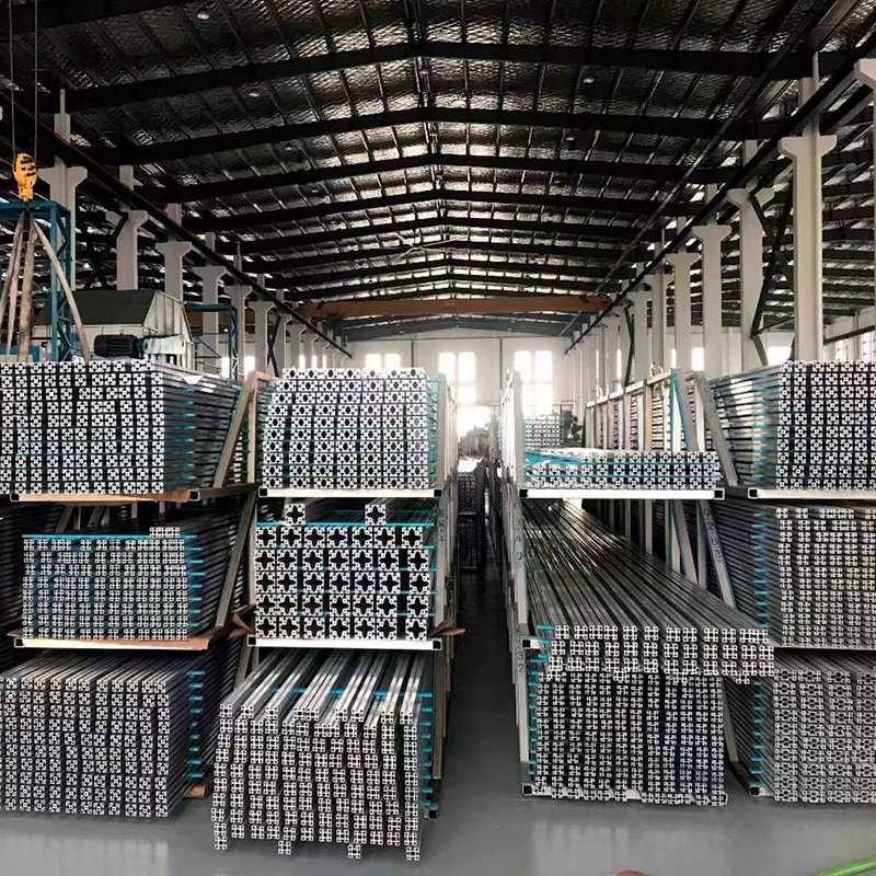 Factory 6061 aluminum extrusion aluminum extrusion cnc 40x40 Profil t-slot aluminum profile extrusion