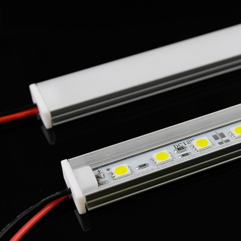 Wholesale Price LED Profile Aluminum Channel Strip Light Bar Case RGB Rigid Strips Aluminium Profile for Hard LED Strips