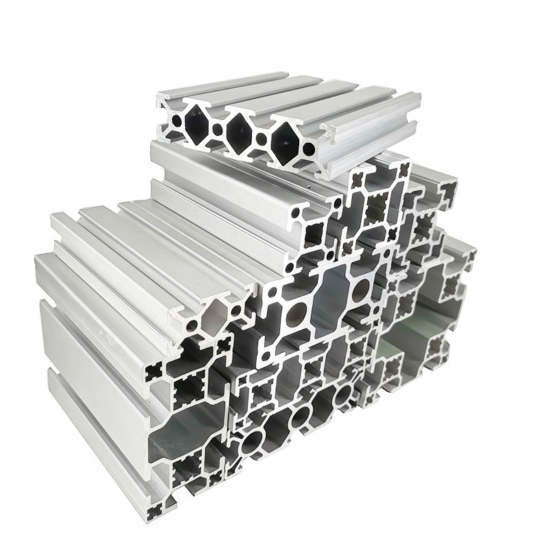 3030 4040 5050 8080 anodize T slot extruded aluminum alloy frame profile industrial profile