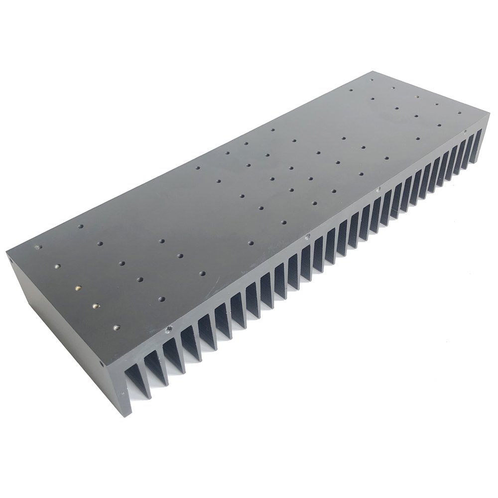 20mm to 1000mm Wide 30000+ Standard Models Custom Heatsink Profle Aluminum Heat Sink