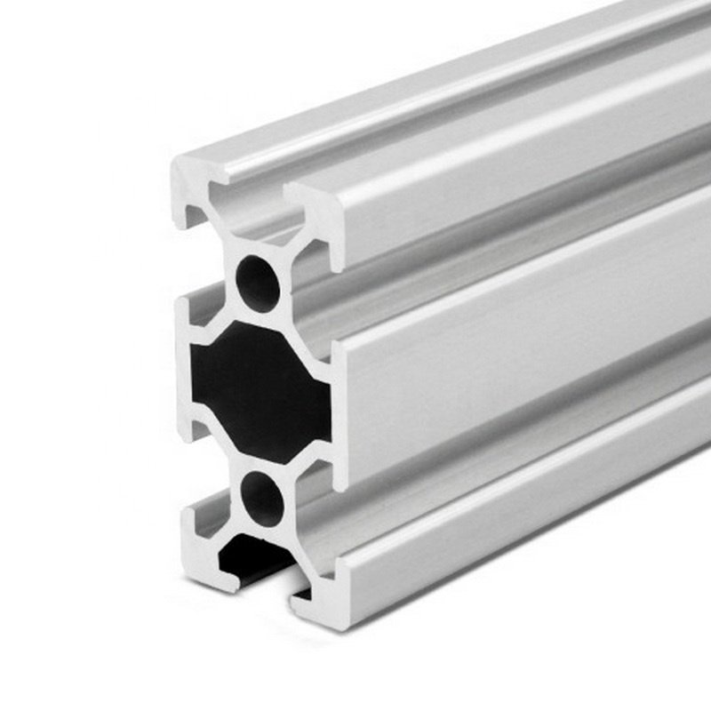 Guangdong aluminum profile manufacturer 40mmx80mm aluminum alloy ingot extrusion