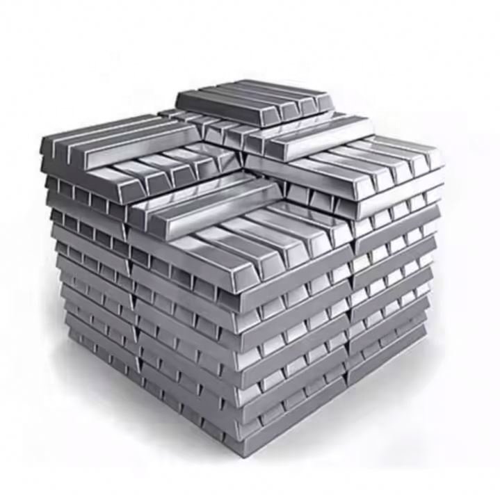 Manufacturers produce aluminum-hafnium strontium alloy ingot Al-hf-sr metal piece