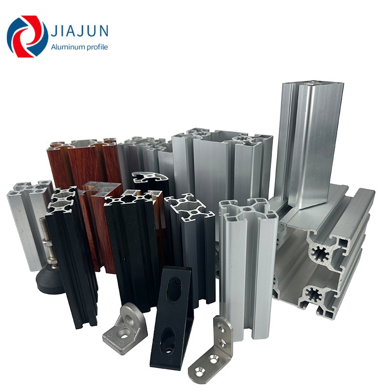 6063-T5 aluminum alloy 1590 Black aluminum profile National standard 1590 industrial V-slot aluminum profile