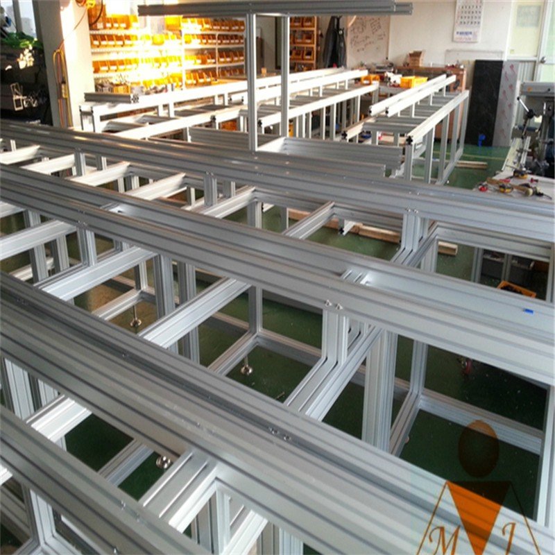 Customized Aluminum Profiles Finished Product Display Aluminum Profile Frame