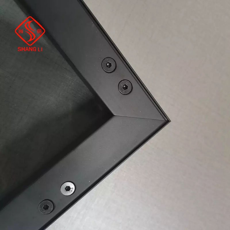 Powder Coating Profile Kitchen Cabinets Doors Aluminum Profile Glass Frame