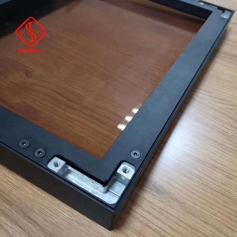 Powder Coating Profile Kitchen Cabinets Doors Aluminum Profile Glass Frame