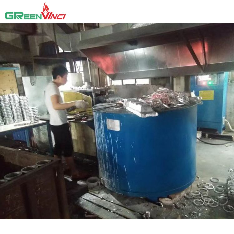 200kg 330kg 500kg 650kg for making ingots and die casting vessels machine induction melting furnace