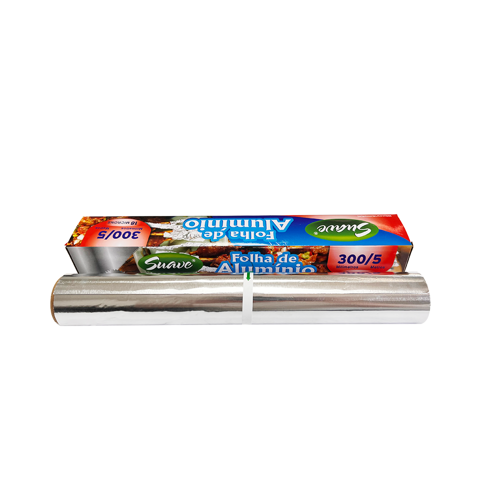 9/31 Microns Food Grade Household Catering Aluminum Foil Roll Barbecue Baking Aluminum Foil Paper