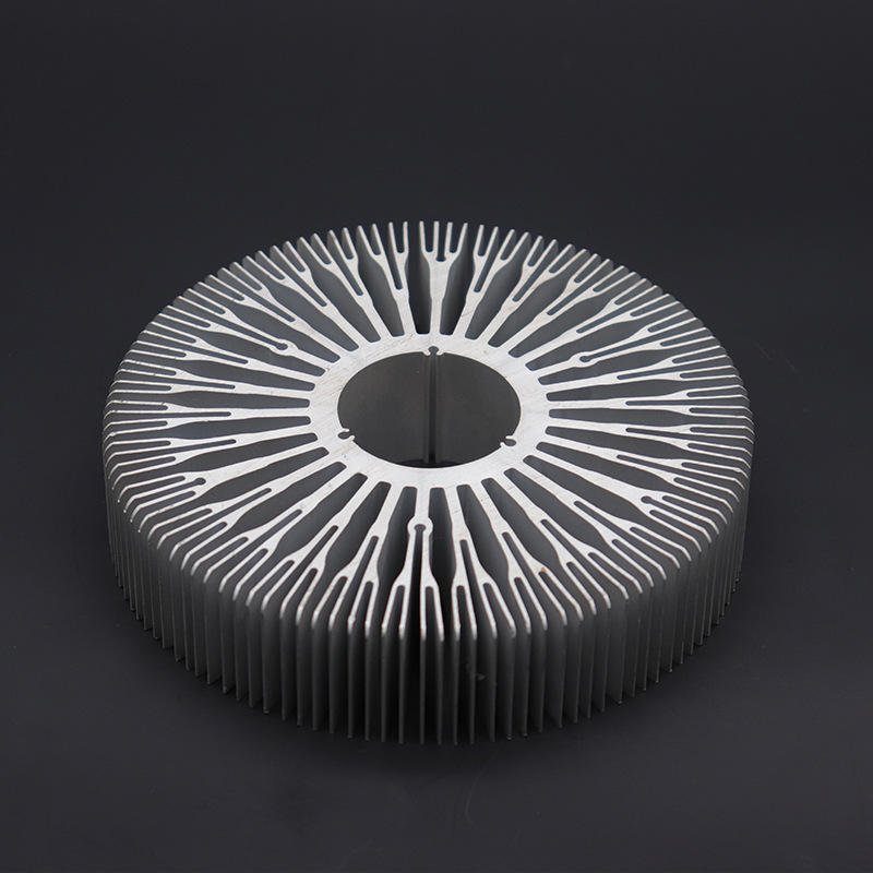 High Quality Wholesale 56Mm Aluminum Round Water Cooling Heatsink Radiator Block