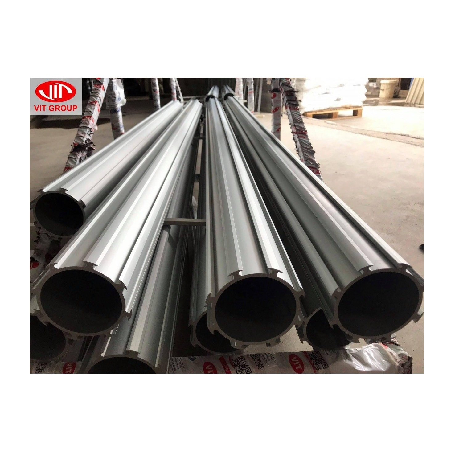 Bulk Manufactured in Vietnam ISO Certificated High-quality Aluminum Bar for Lighting Column