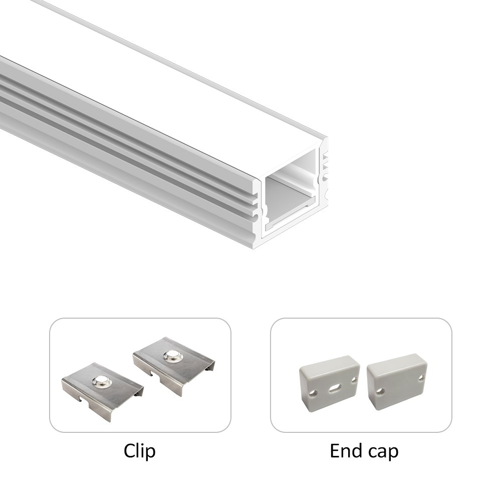 KC aluminum profile for led light plasterboard extrusion ceiling aluminium drywall corner rail aluminum light led profile