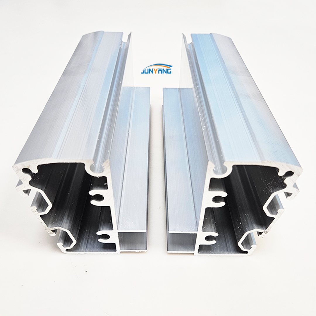 High quality 6061 6063 Industrial aluminum extrusion profile special-shaped U-channel track chute extruded aluminum profiles