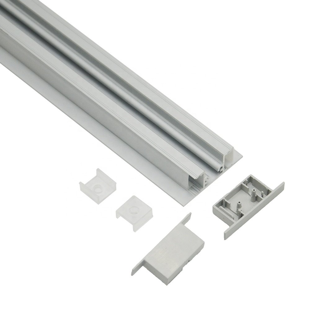 up and down light led skirting board profile wall mounted aluminum profile for interior lighting