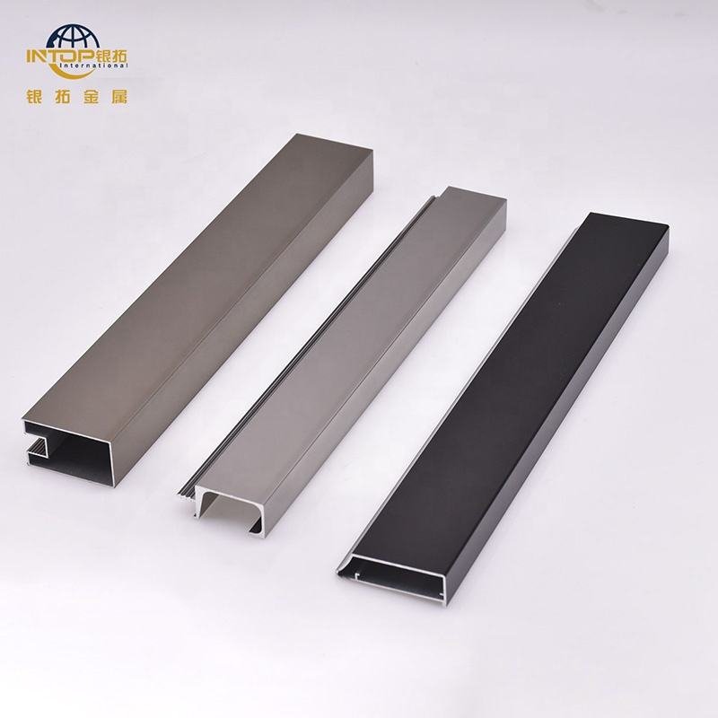 Extrusions Aluminum Profiles 6000 Series Door Aluminum Profile Powder Coated Custom Aluminium Profiles